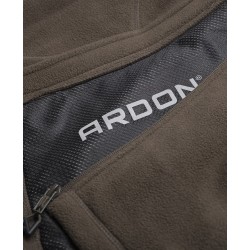 Bluza polar Ardon SOFTFLEECE COMBO brązowa