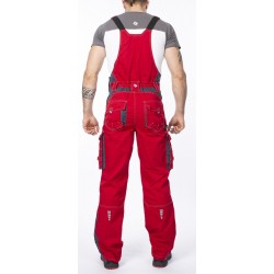 Spodnie robocze ogrodniczki Ardon VISION 176-182cm czerwone