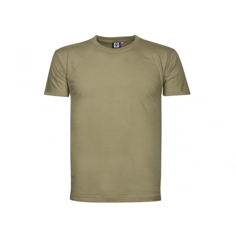 Koszulka bawełniana t-shirt Ardon LIMA jasny khaki