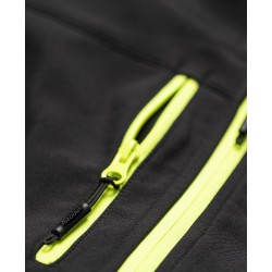 Zimowa kamizelka softshell Ardon VISION WINTER czarno-żółta