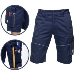 Krótkie spodnie, spodenki robocze szorty Ardon SUMMER granatowe
