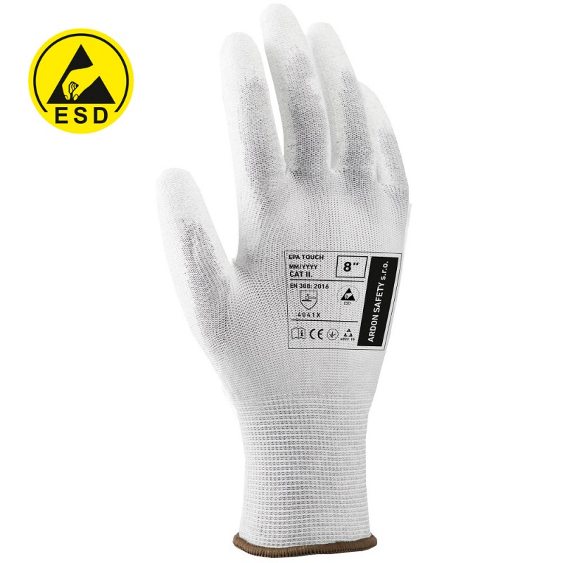 Rękawice antystatyczne Ardon ESD EPA Touch 9/L