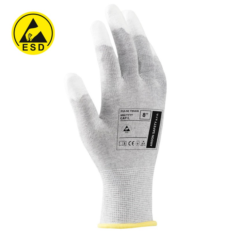 Rękawice robocze nylonowe Ardon PULSE TOUCH ESD A8011