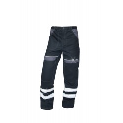 Spodnie bawełniane Ardon COOL TREND Reflex czarne H8937