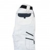 Spodnie bawełniane malarskie Ardon COOL TREND biało-szare 170-175cm