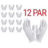 Rękawiczki bawełniane białe Ardon KEVIN 7/S - 12 par