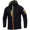 Kurtka SOFTSHELL Ardon CREATRON czarna neon H6697