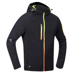 Kurtka SOFTSHELL Ardon CREATRON czarna neon H6697