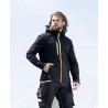 Kurtka SOFTSHELL Ardon CREATRON czarna neon H6697