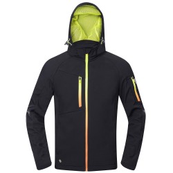 Kurtka SOFTSHELL Ardon CREATRON czarna neon H6697