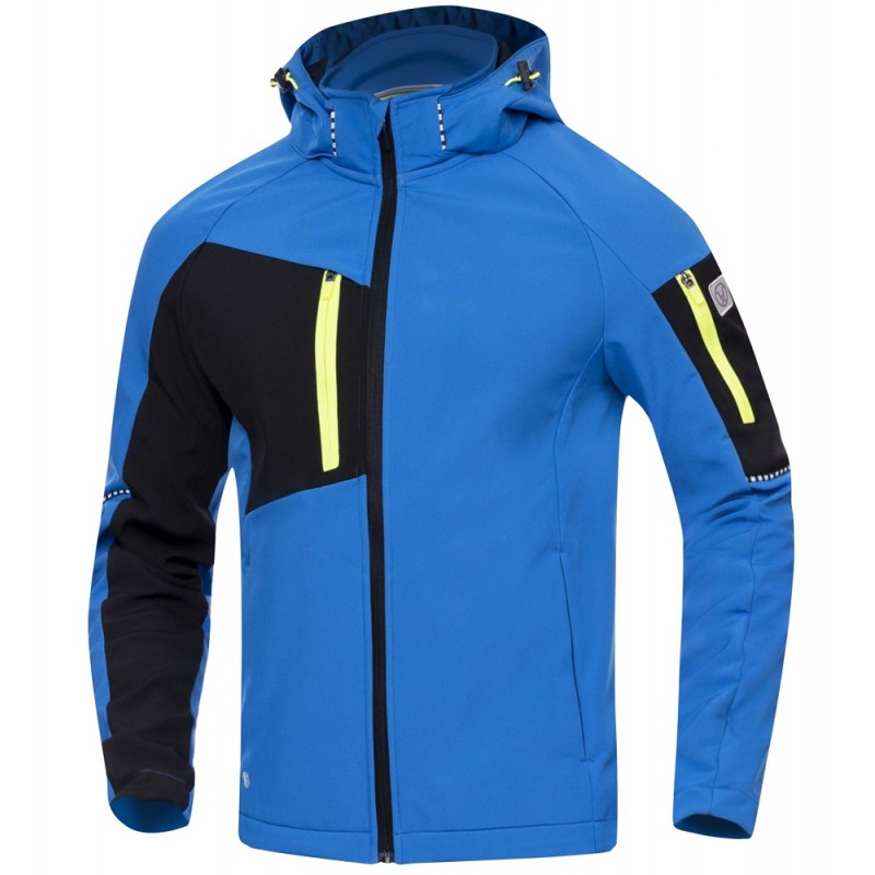 Kurtka Softshell Ardon CITYCONIC niebieska