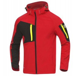 Kurtka Softshell Ardon CITYCONIC czerwona