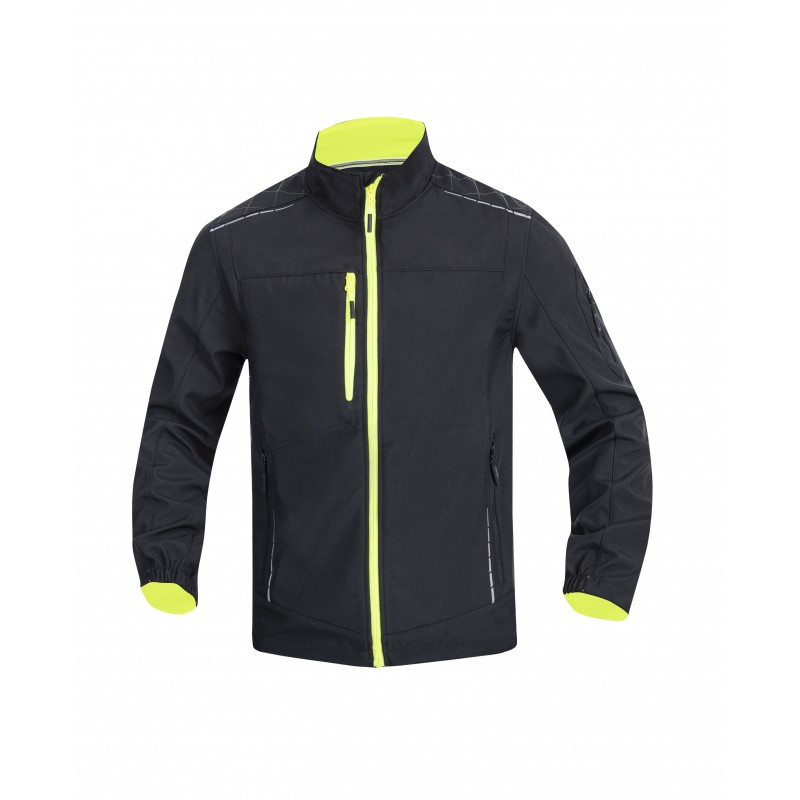 Kurtka softshell Ardon VISION czarno-żółta H9198