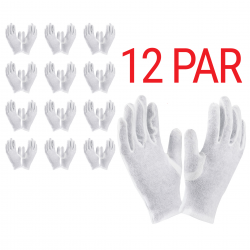 Rękawiczki bawełniane białe Ardon KEVIN 10/XL - 12 par