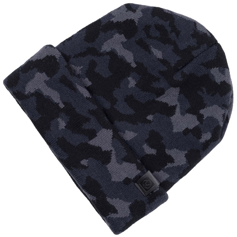 Czapka zimowa Ardon BARRDY CAMO czarna H6186