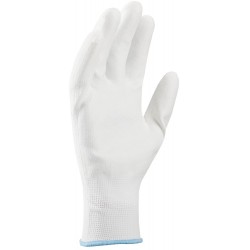 12x Rękawice powlekane poliuretanem ARDON BUCK WHITE 9/L białe